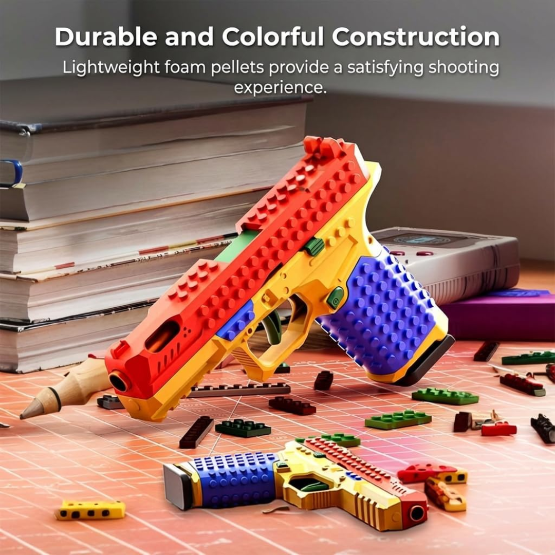 Automatic Foam Blaster Toy Gun